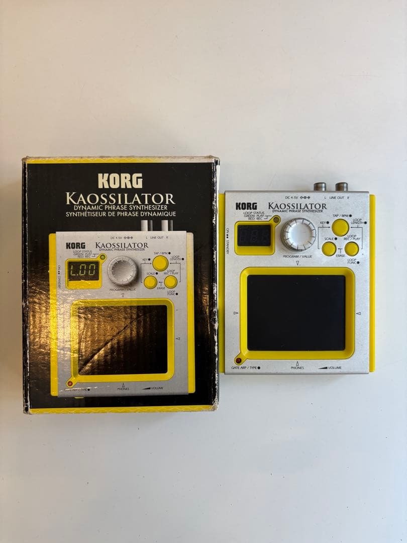 KORG KAOSSILATOR シルバー/イエロー