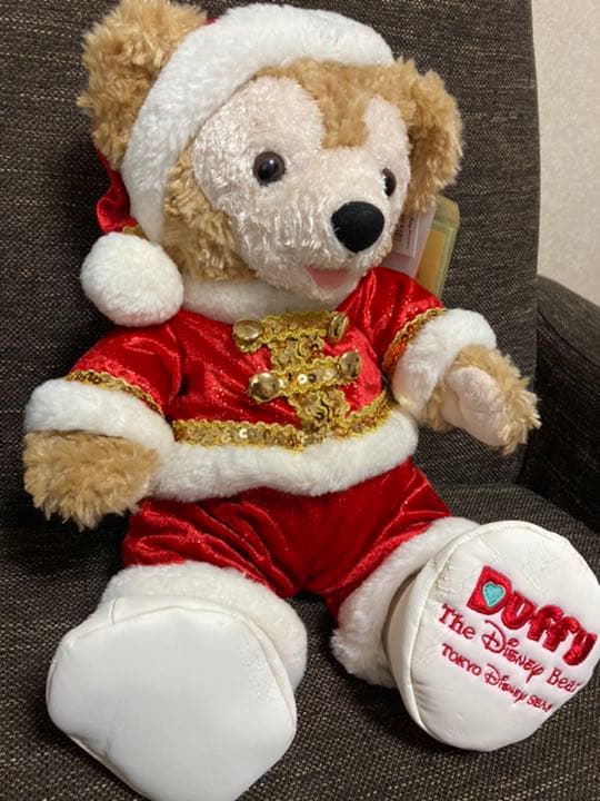 新品　タグ付き　ダッフィー ぬいぐるみ　キャンリフ　クリスマス　2009