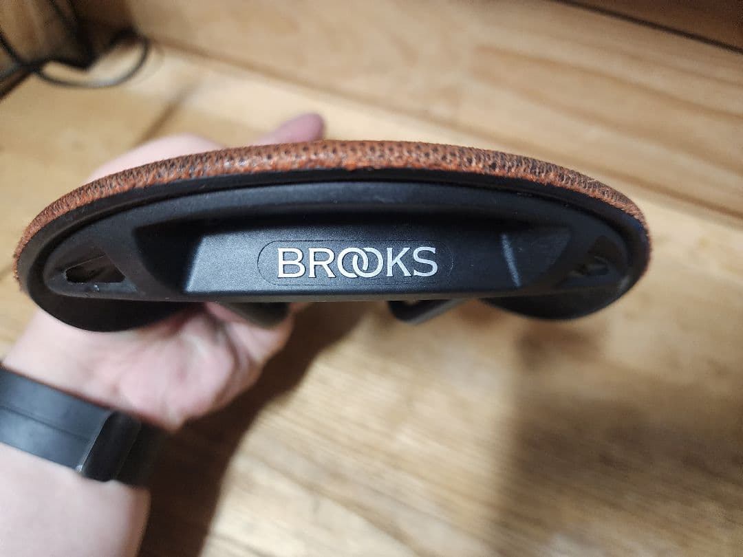 BROOKS C17 ブラウン サドル カンビウム ラバーサドル