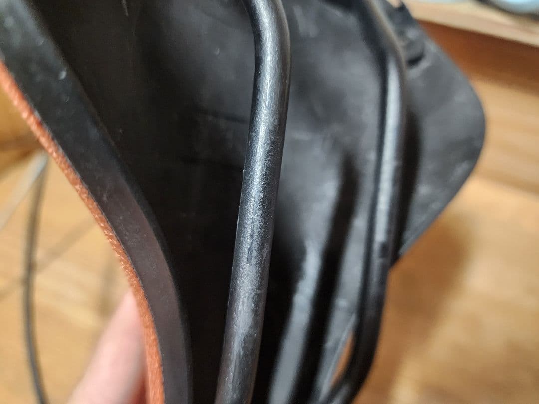 BROOKS C17 ブラウン サドル カンビウム ラバーサドル