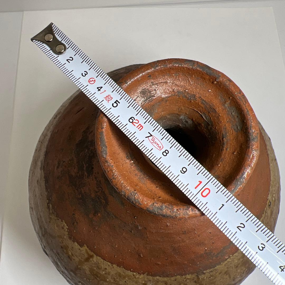 専用　桃山時代　古備前　かぶら壺　木箱付　高さ約23㎝　東Y8-0204③