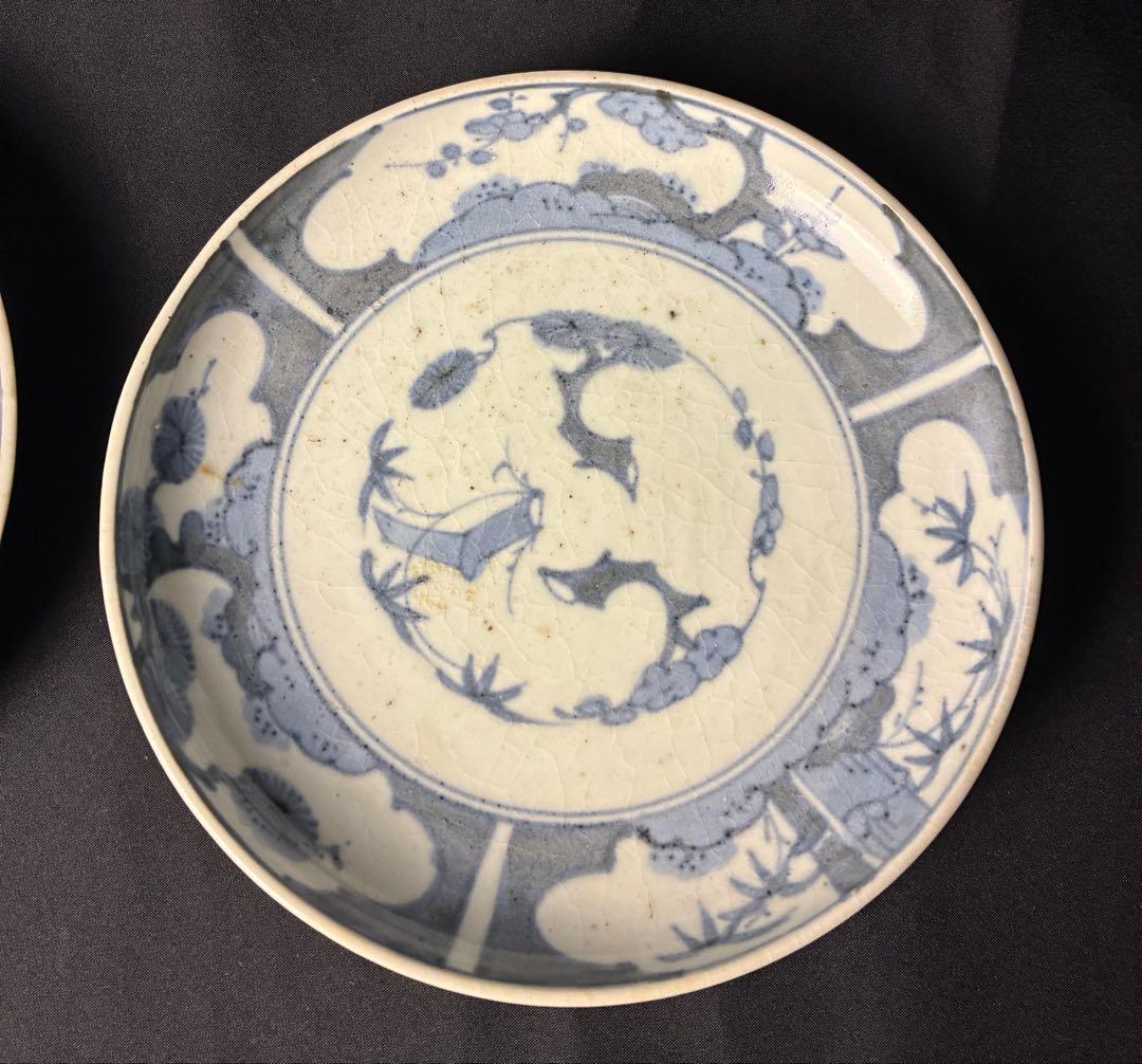 伊万里焼 染付け 皿 5枚セット