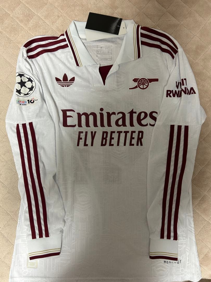 デクランライス アーセナル 25/26 サードユニフォーム 長袖 Mサイズ