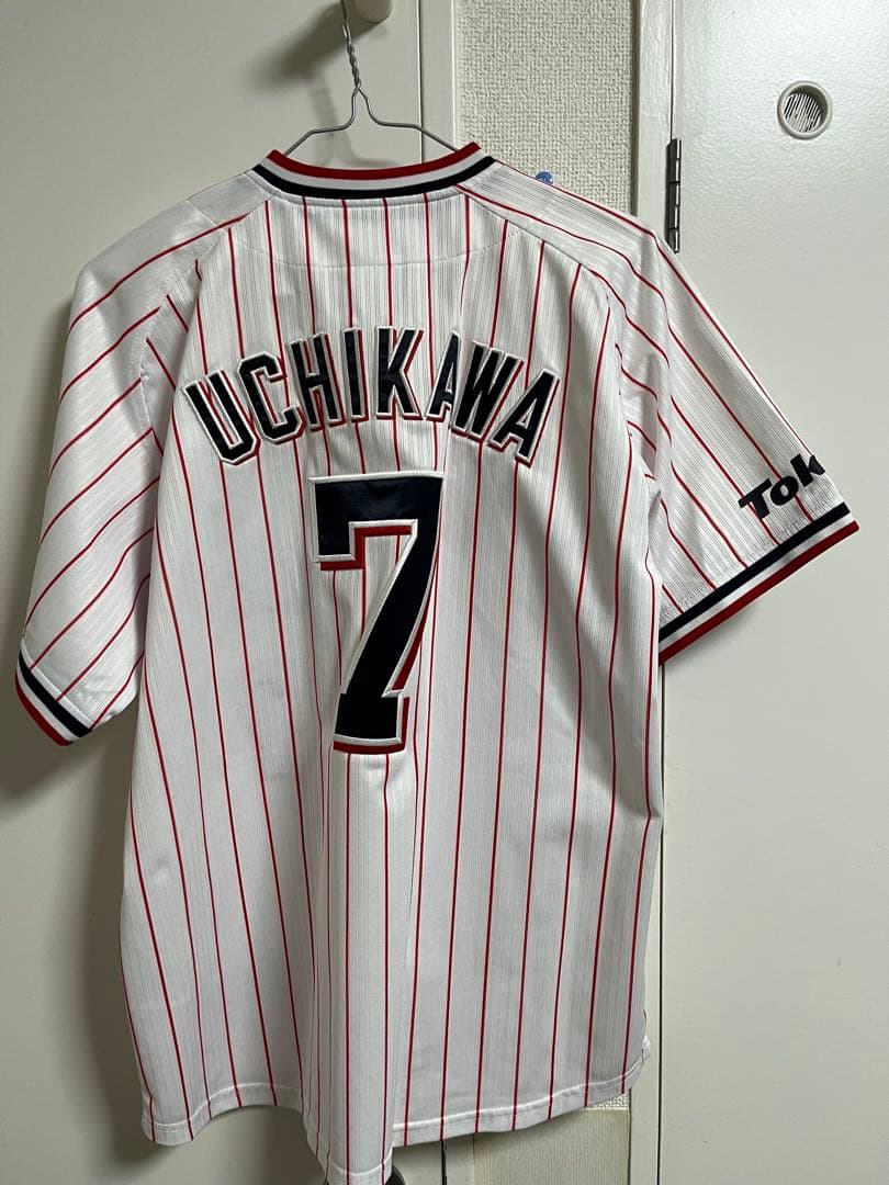 東京ヤクルトスワローズ　内川聖一　レプリカユニフォーム サイズM