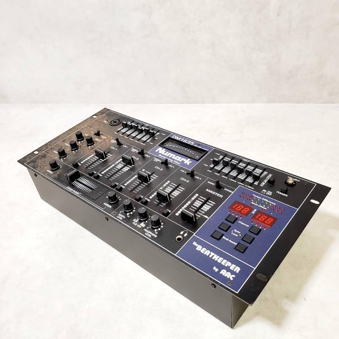 【現状品・通電確認済】Numark DM1635 高性能 4ch DJミキサー