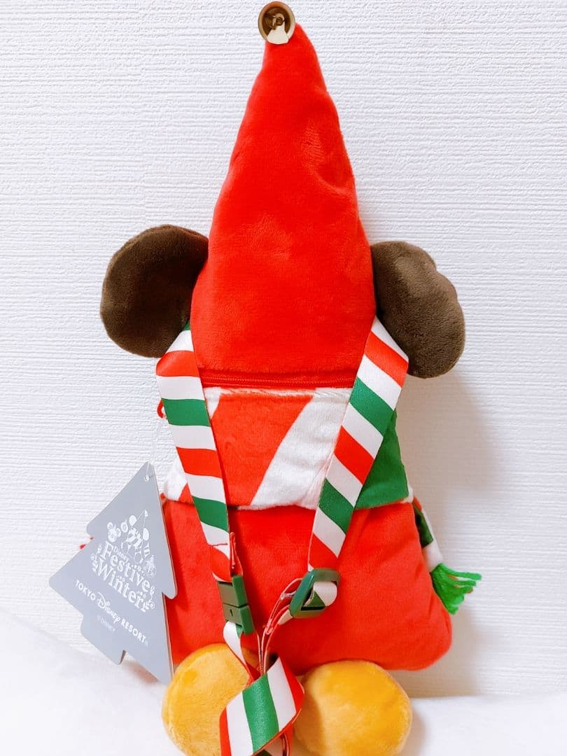 ミッキー■クリスマス　リルリンリン　ショルダーバッグ　ぬいぐるみ　2021