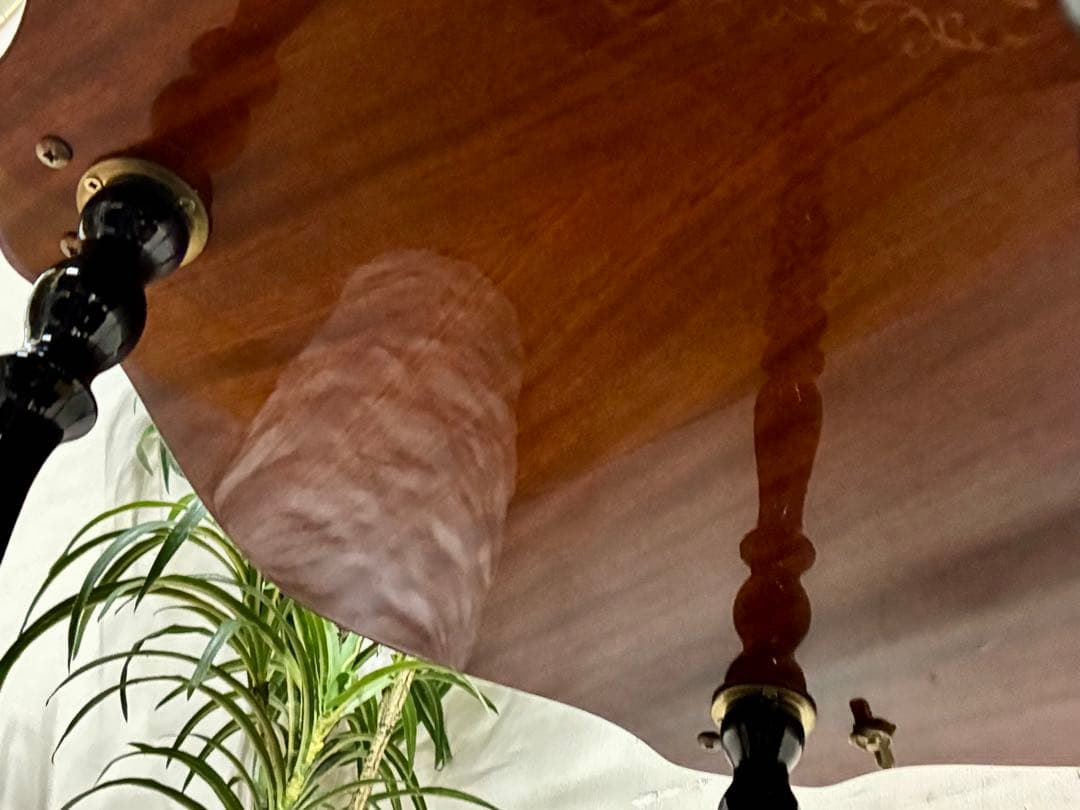 管459☆イタリア製☆ドマン社☆象嵌細工☆アンティーク☆キッチンワゴン