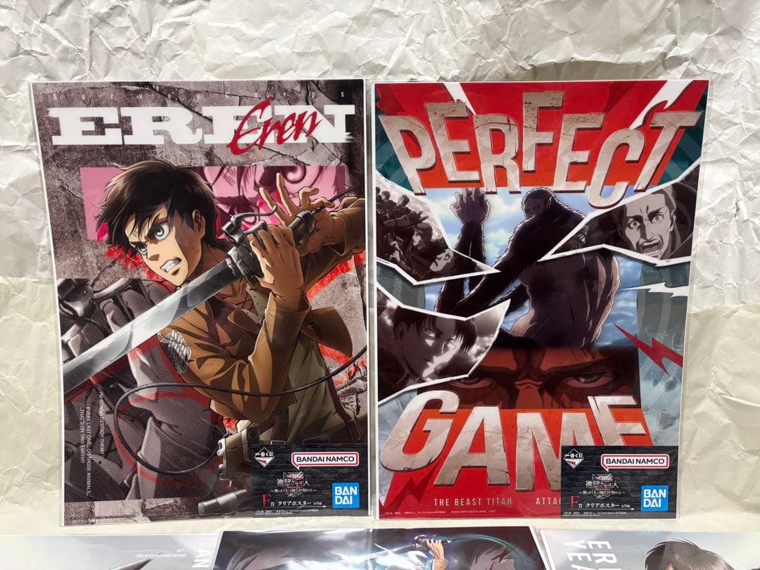 一番くじ 進撃の巨人 リヴァイ & 超大型巨人フィギュア ねんどろいど 2種他