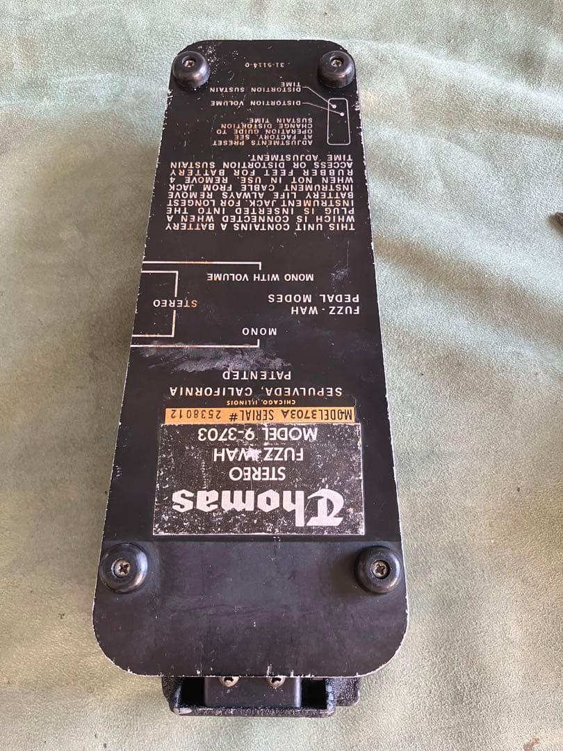 ギター Thomas Stereo Fuzz Wah Model 9-3703 70s