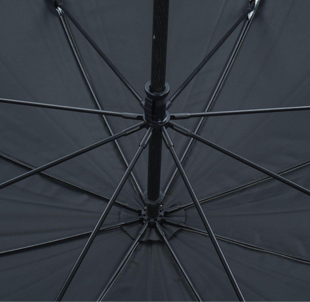 ジャックバニー　ゴルフ用傘 シルバー ブラック 8本骨　UV傘