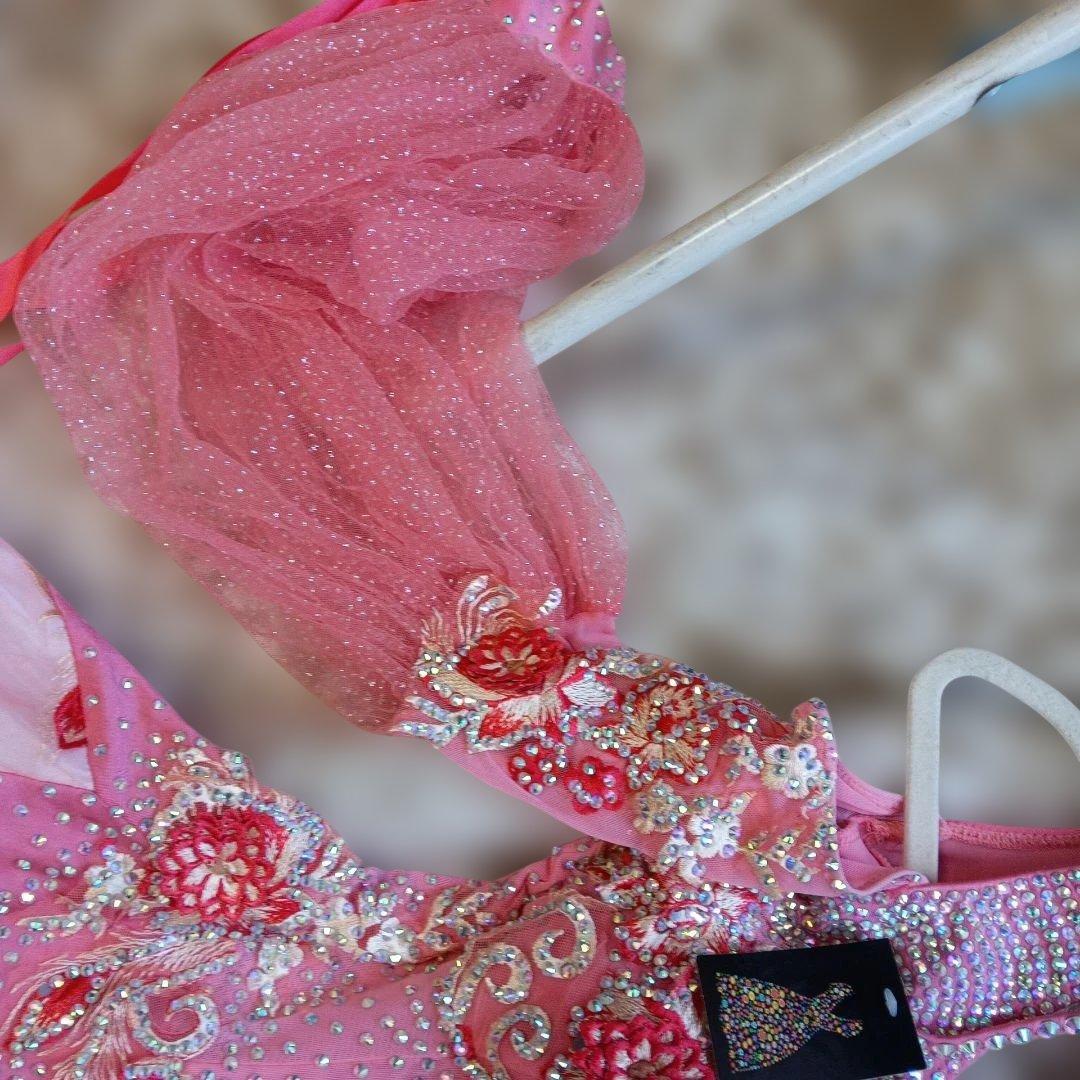 社交ダンス　競技会、デモ用ドレス