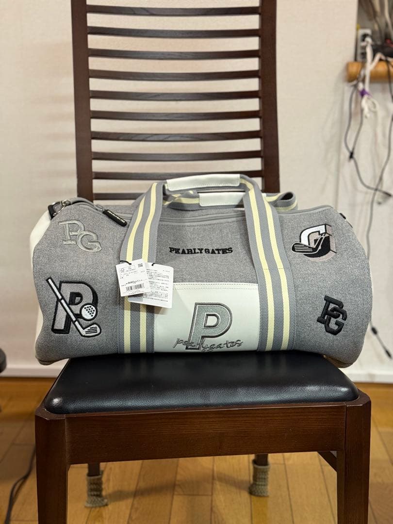 PEARL GATES ゴルフバッグ グレー 中型