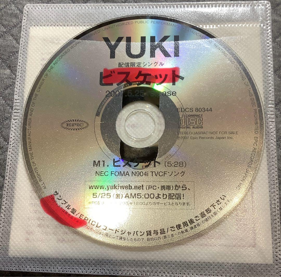 【非売品】YUKI ビスケット 配信限定　2007年5月25日リリース
