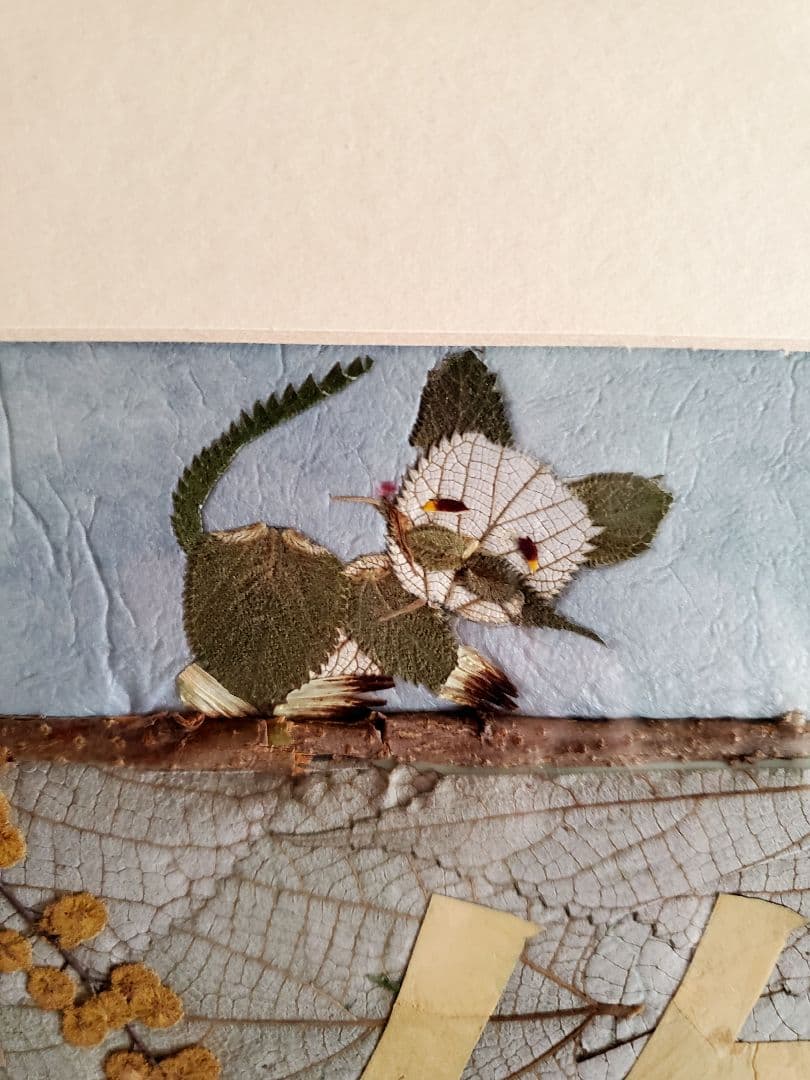 押し花アート  額L85サイズ