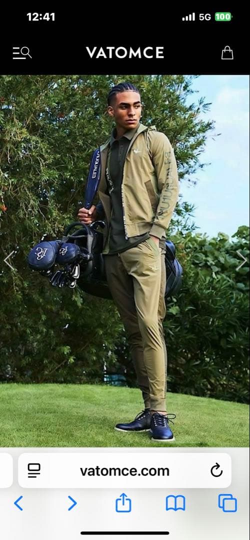 メンズウェア 1PIU1UGUALE3GOLF CRAZY WINDBREAKER SETUP