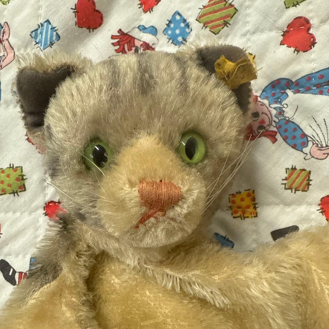 シュタイフsteiff猫ちゃんパペット