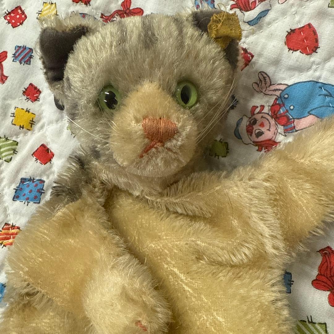 シュタイフsteiff猫ちゃんパペット