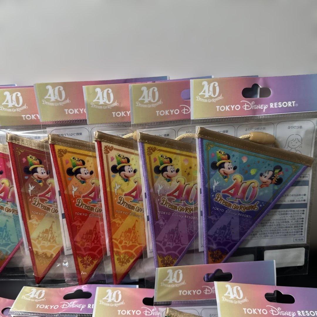 ディズニー40周年 ガーランド19枚セット【未開封】