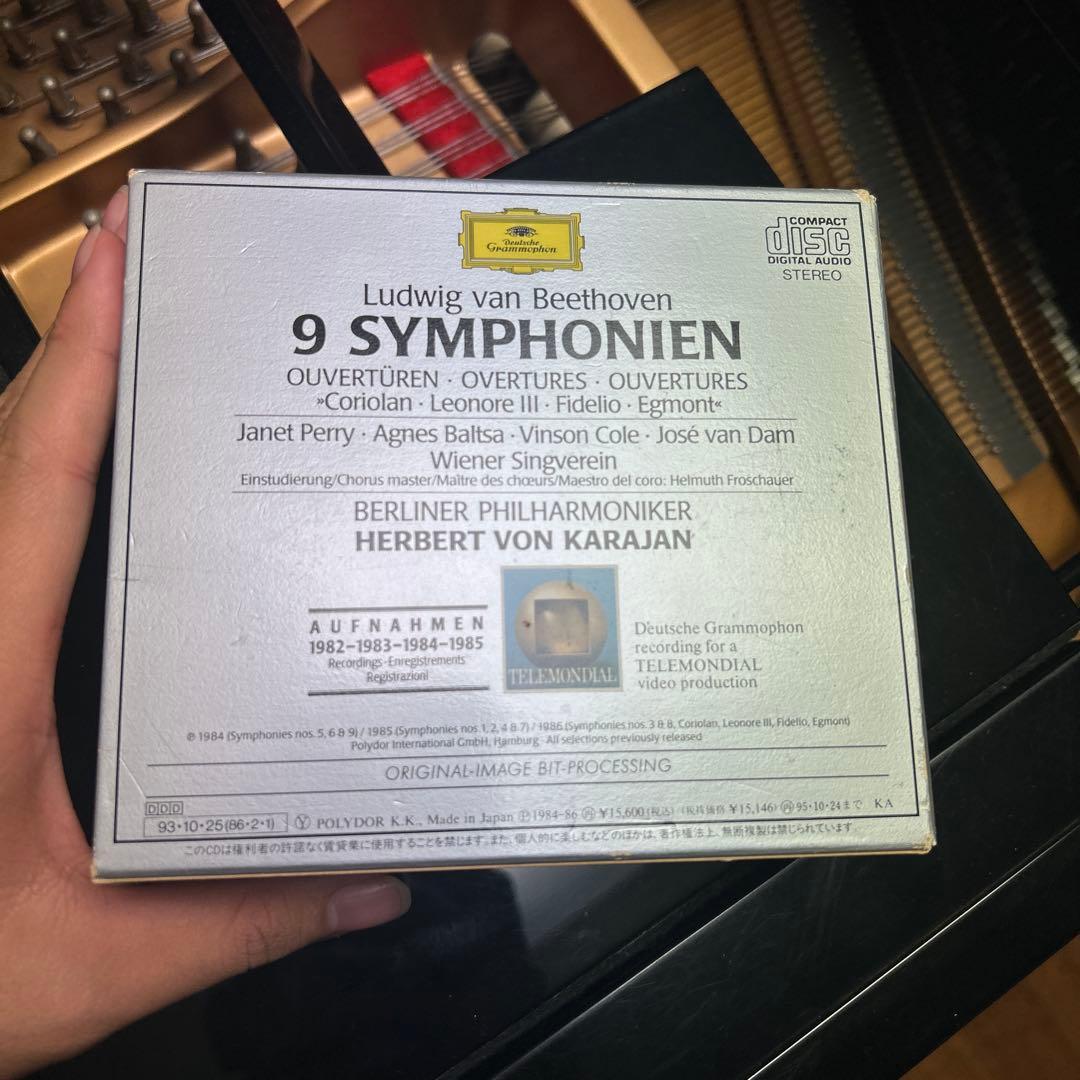 ベートーヴェン 9 シンフォニーネ CD 6枚組