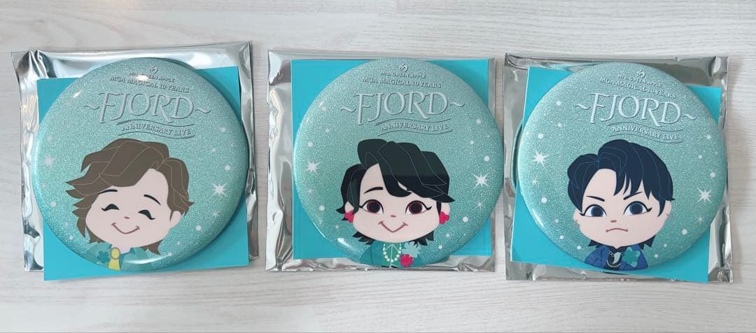 ミセス　FJORD （フィヨルド）ランダム　缶バッジ、フィギュア、アクリルキー
