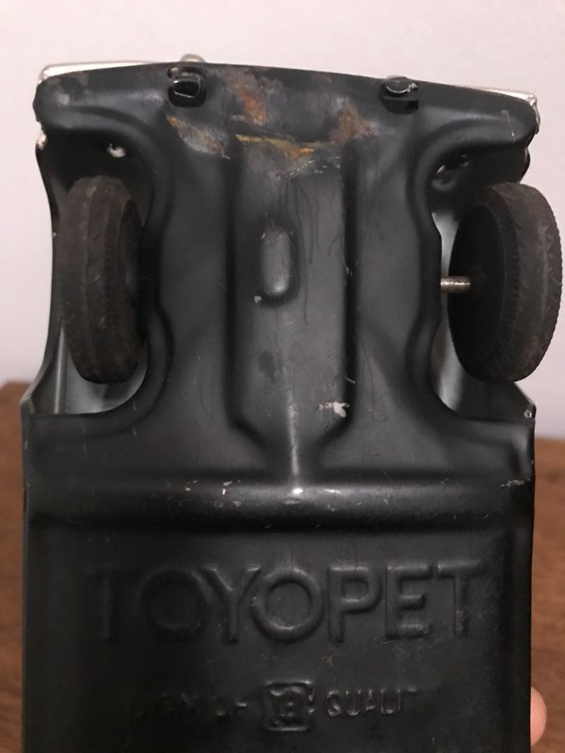 希少 萬代屋 初代トヨペットクラウン 警視庁 ブリキ パトカー 玩具 車 toy