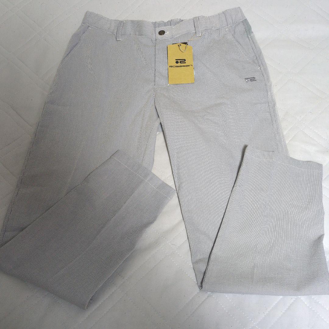 rosasen ストライプパンツ 新品 タグ付き