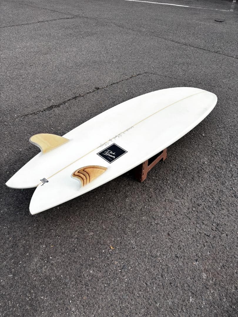 サーフィン・ボディボード DICK BREWER FISH FLOW model 5.10 PU