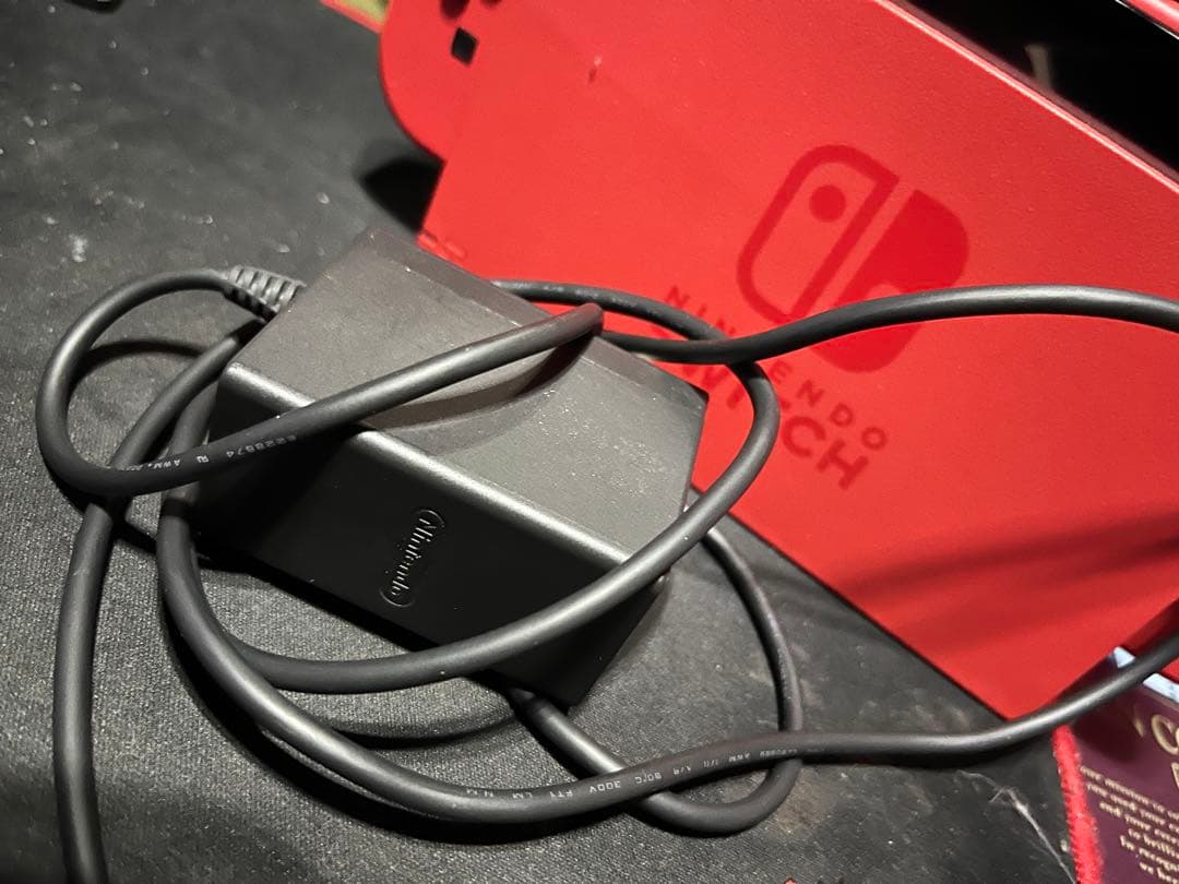 Nintendo Switch 本体 マリオ レッド ACアダプター付き