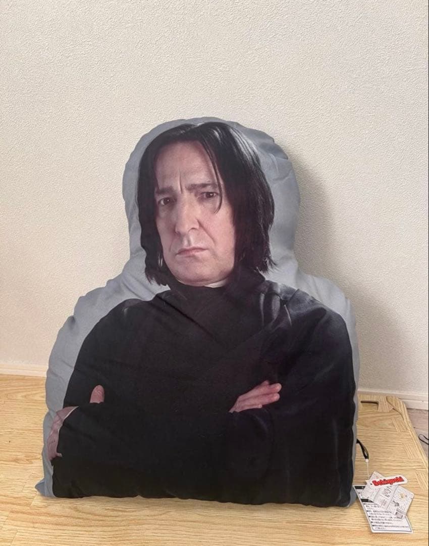 【新品未使用】セブルス・スネイプ クッション セキグチ