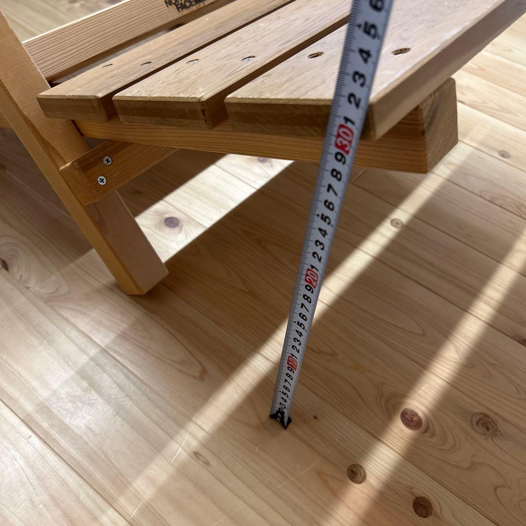 ザノースフェイス ローチェア　木製