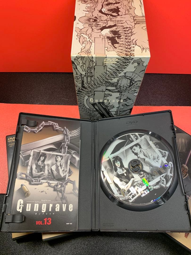 ガングレイヴ 初回限定版DVDBOX全13巻 セット