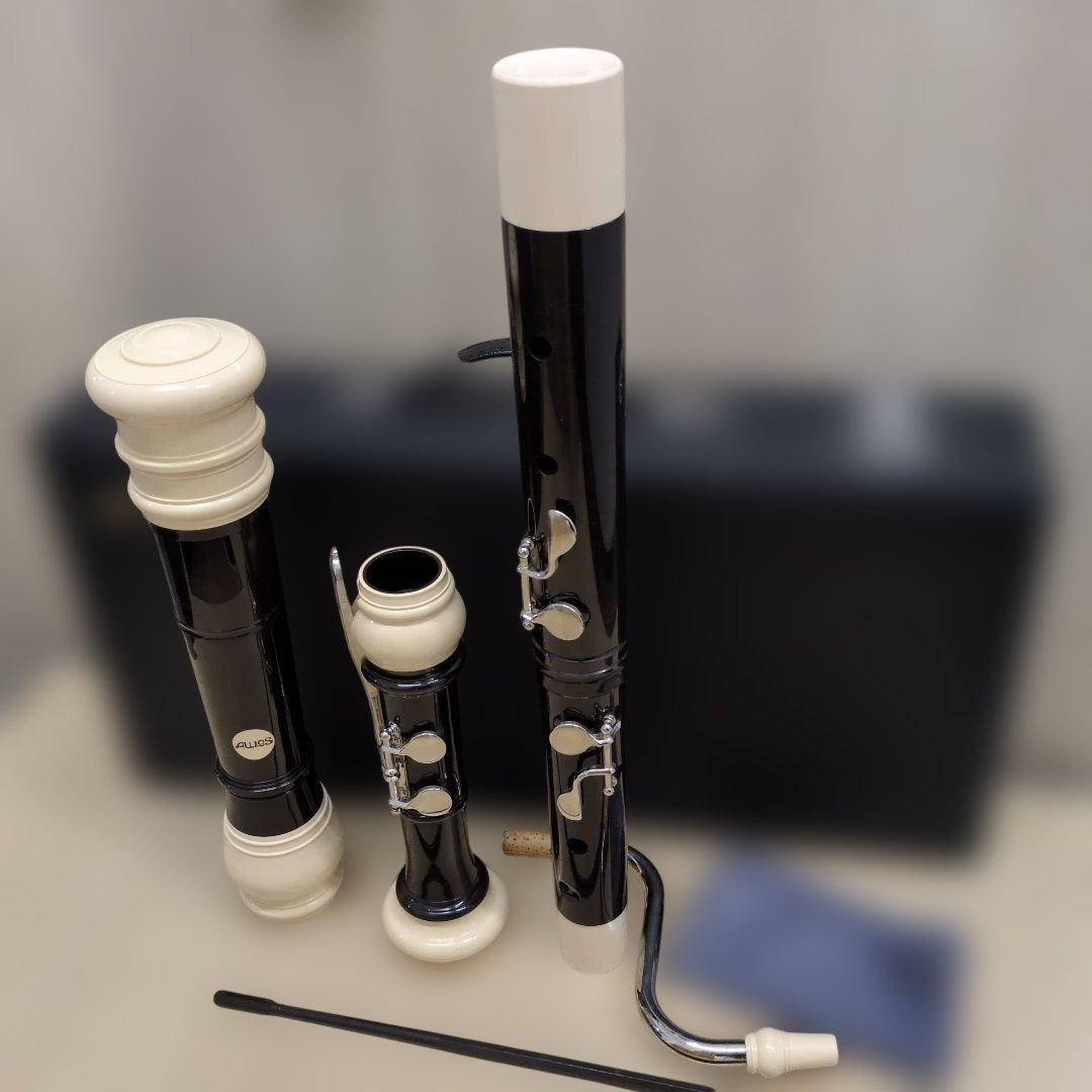 Aulos Bass Recorder バスリコーダー　533EE