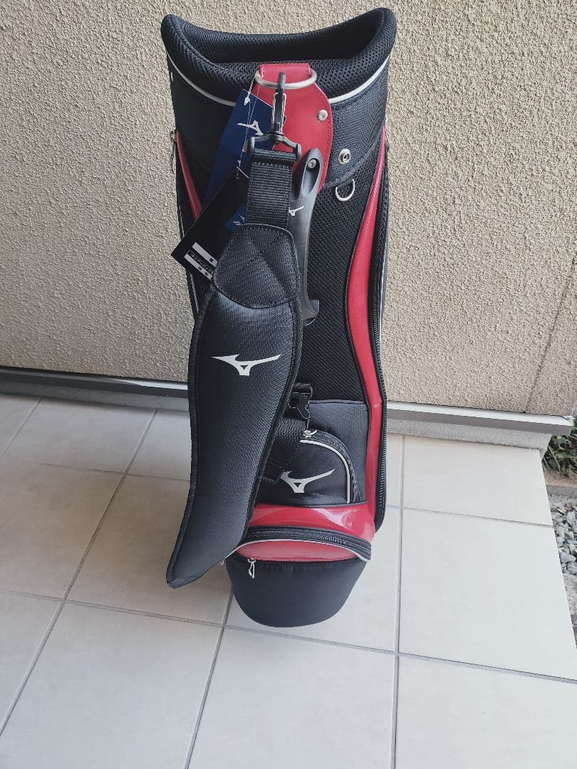 Mizuno キャディバッグ 黒/赤