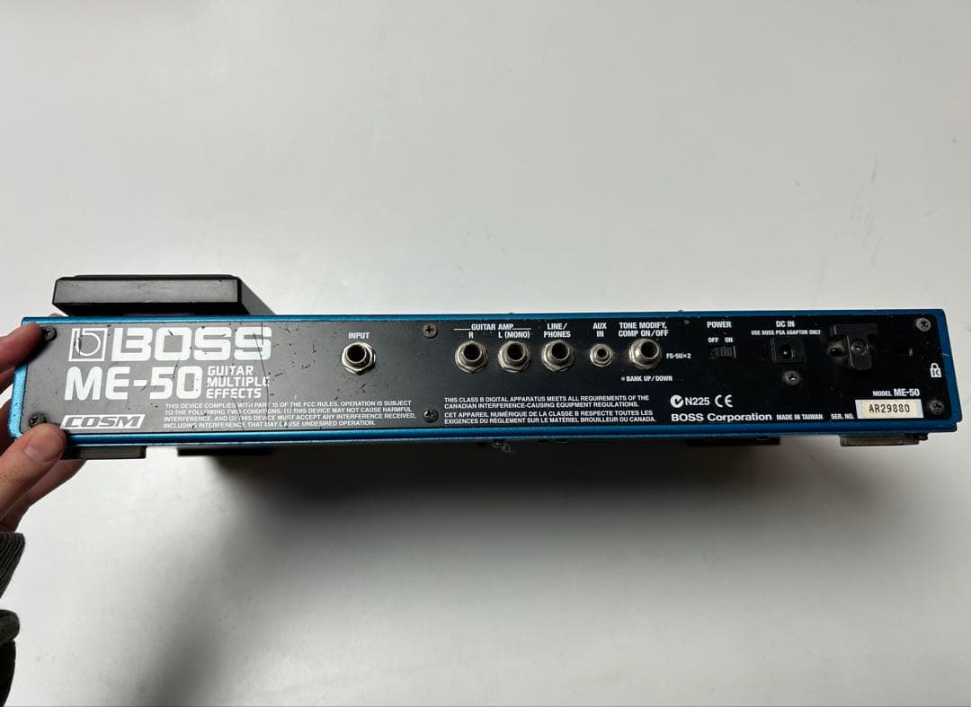 BOSS ME-50 ギター用　マルチエフェクター