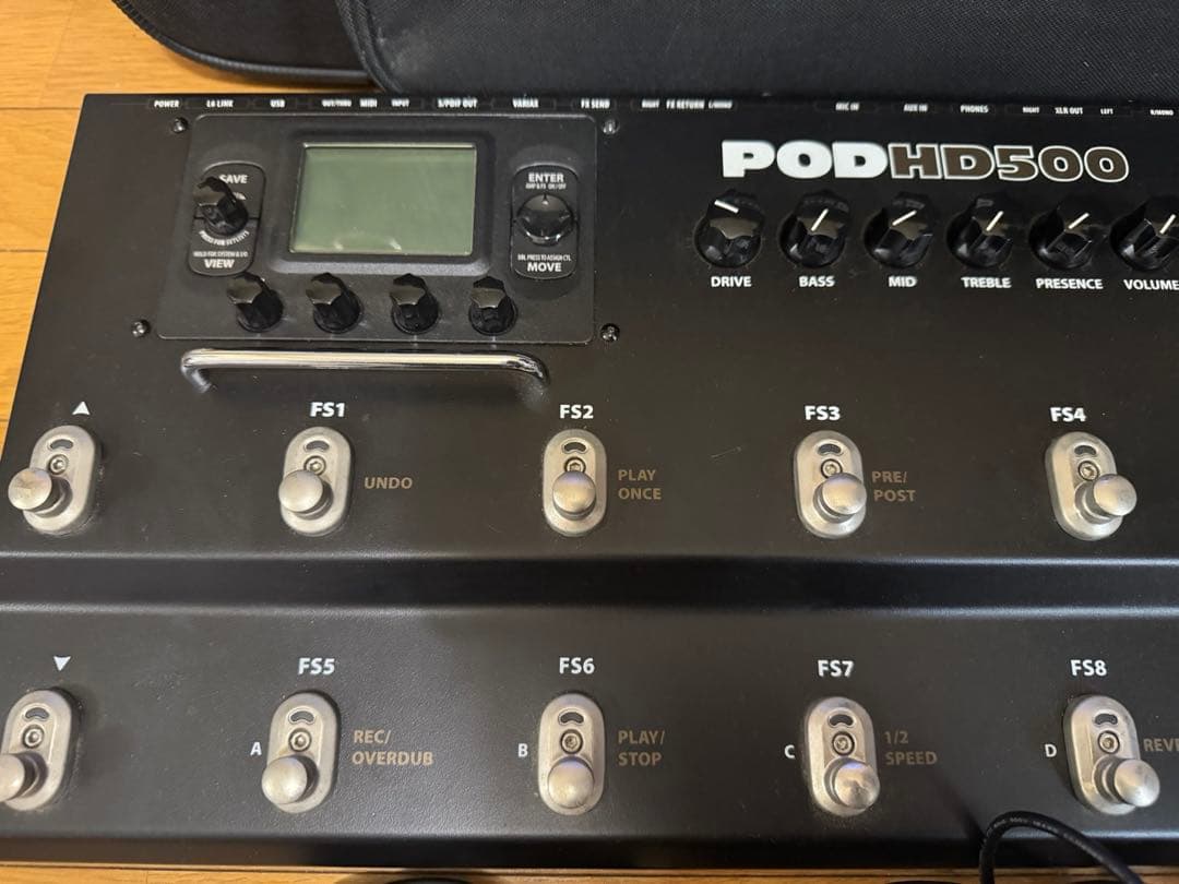 LINE6 POD HD500 ケース付き