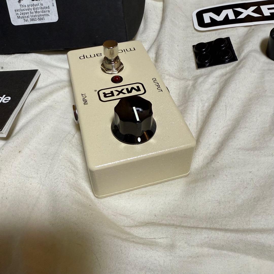 MXR Micro Amp M133 ブースター 自宅使用のみ 箱あり