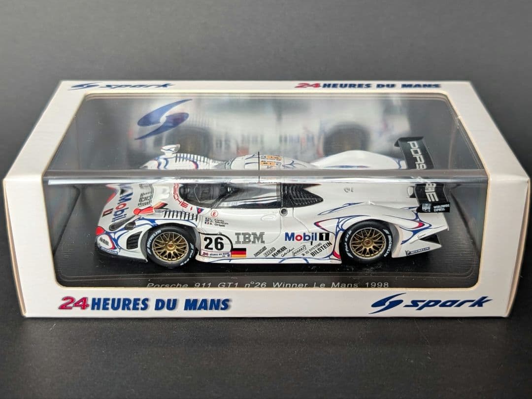 スパーク 1/43 ポルシェ 911 GT1 #26 1998 ル・マン24優勝