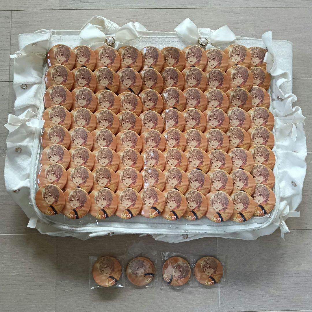 バッグ付き　すとぷり るぅとくん 缶バッジ 君と僕の秘密基地