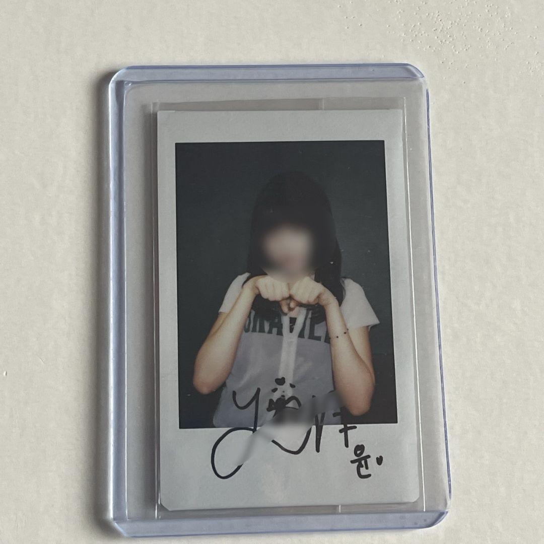 STAYC meow タワレコ 抽選 ユン 直筆サイン入りチェキ 2枚 激安