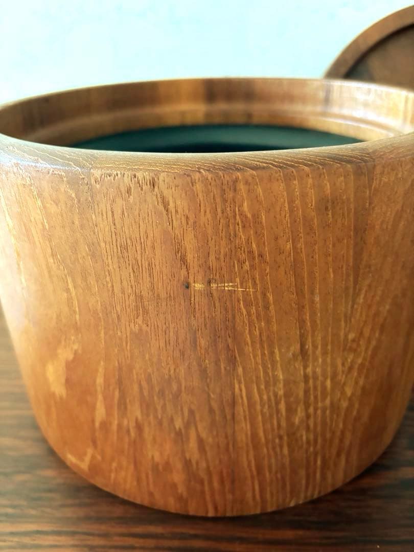 ダンスク　チーク　アイスバケット　北欧ヴィンテージ 北欧雑貨　DANSK