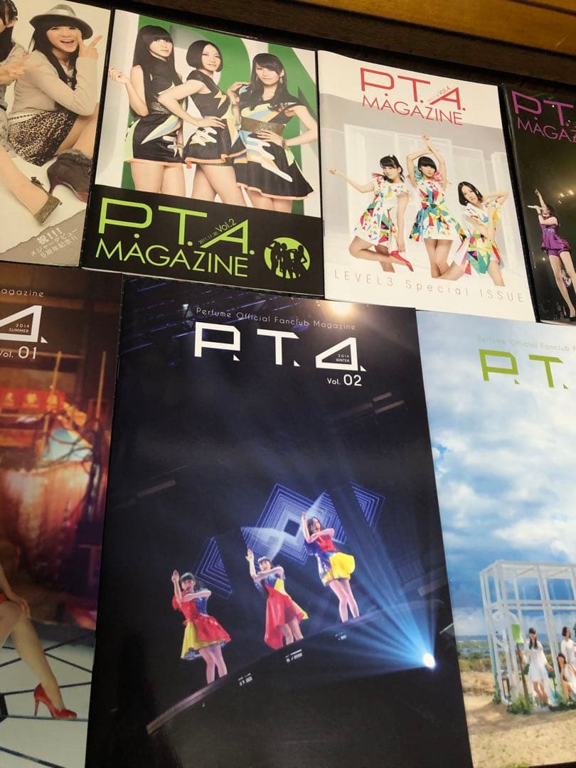 Perfume P.T.A.ファンクラブマガジン　13枚　まとめ売り
