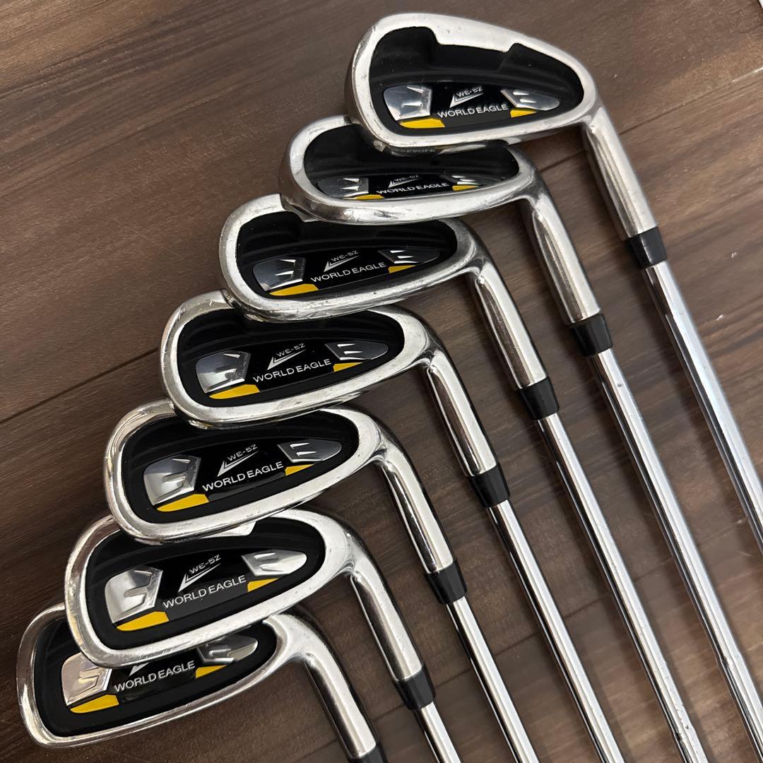 ワールドイーグル WE-5Z メンズゴルフセット 初心者 キャディバッグ付き