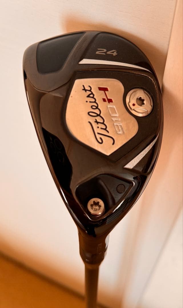 レフティ　美品　タイトリスト　ハイブリッド　レスキュー　910H 24°