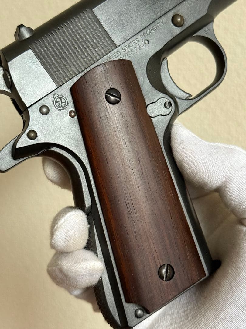 MGC コルト M1911A1 HW ガバメント 木製グリップ ガスガン マルイ