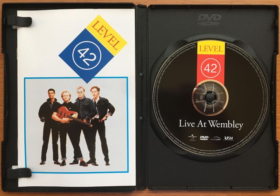 激レア！LEVEL42　レヴェル42 ライブDVD 2作品セット+1