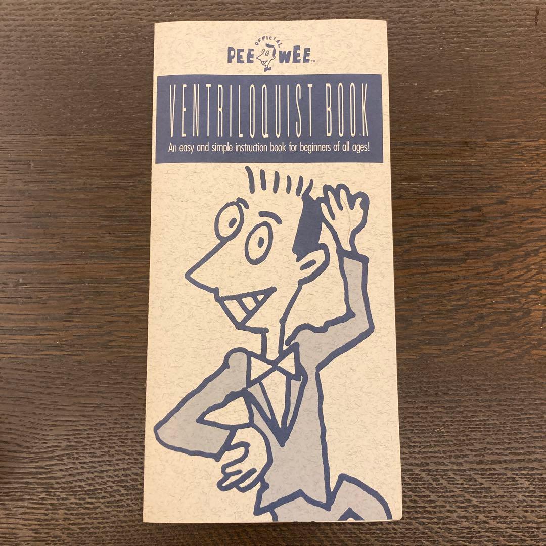 Rare! 80s PEE-WEE HERMAN MATCHBOX腹話術人形