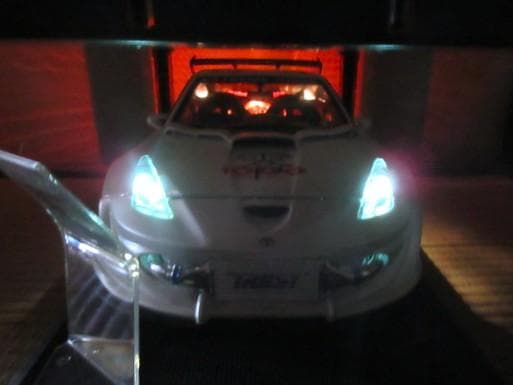 童友社 (1/12) スポコン系 トヨタ CELICA TRD ライト点灯