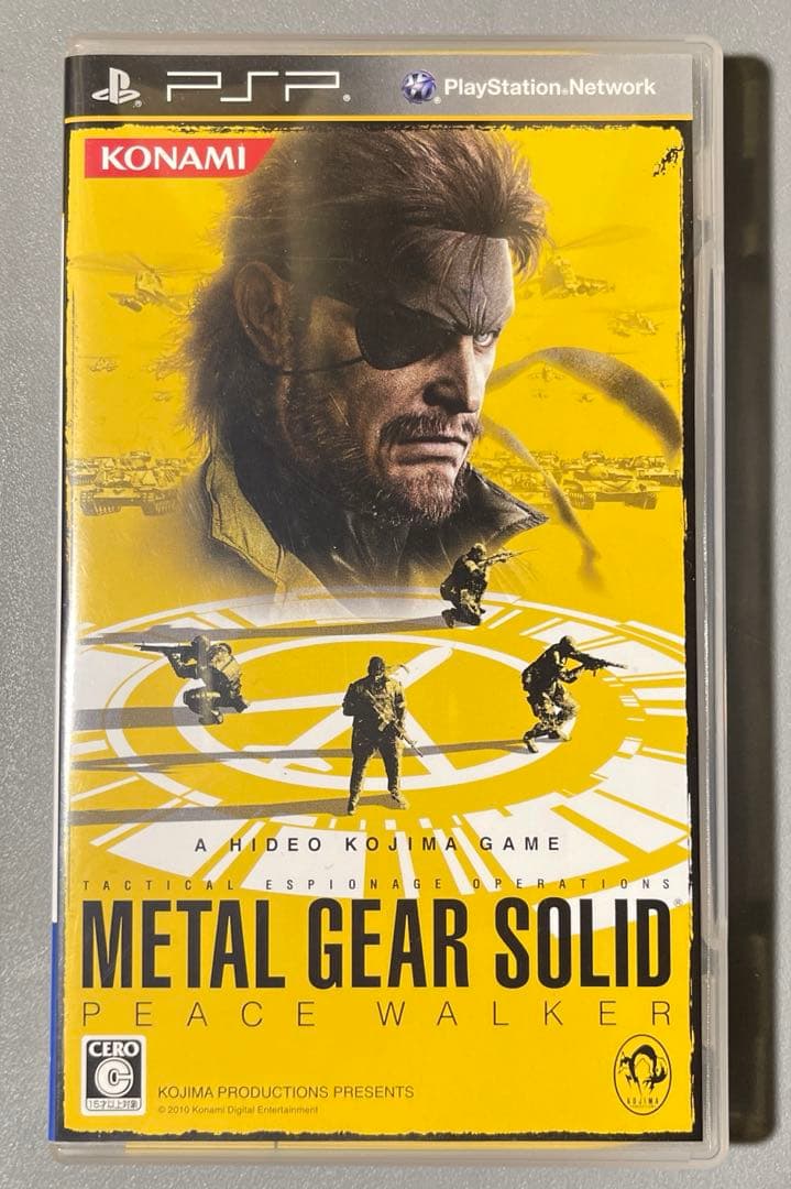 Nintendo Switch psp LGEARSOLID PEACE WALKER PP