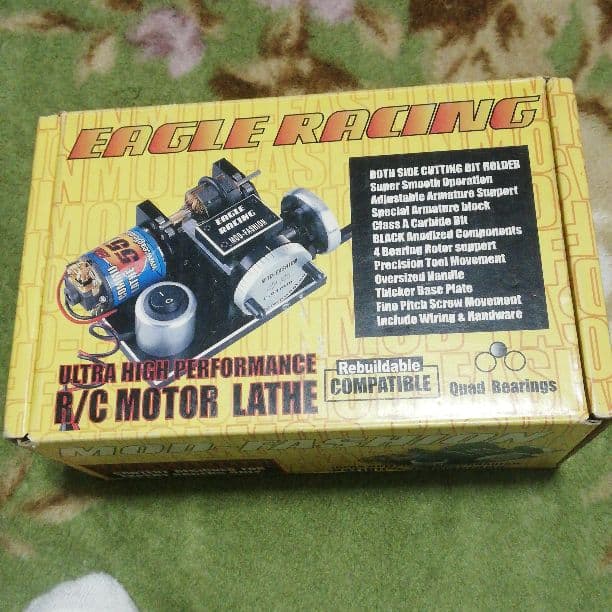 ラジコン、モーター用RC MOTOR LATHE