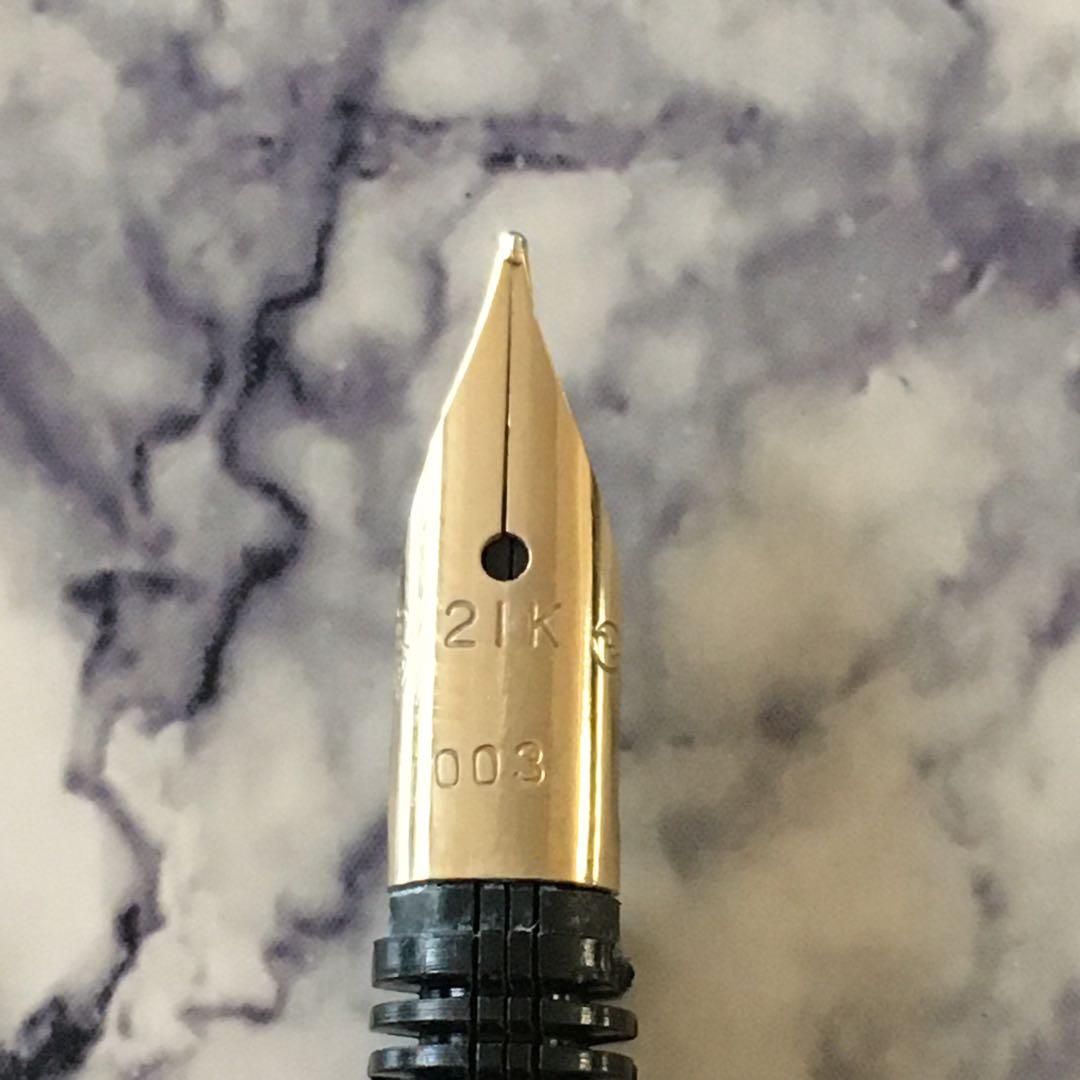 #0137 オーバーホール済み 万年筆 SAILOR ショート21k